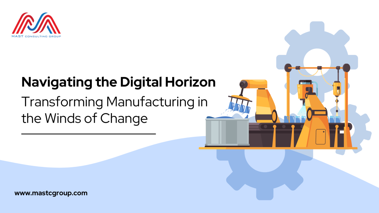 Navigating the Digital Horizon: Transforming Manufacturing in the Winds of Change