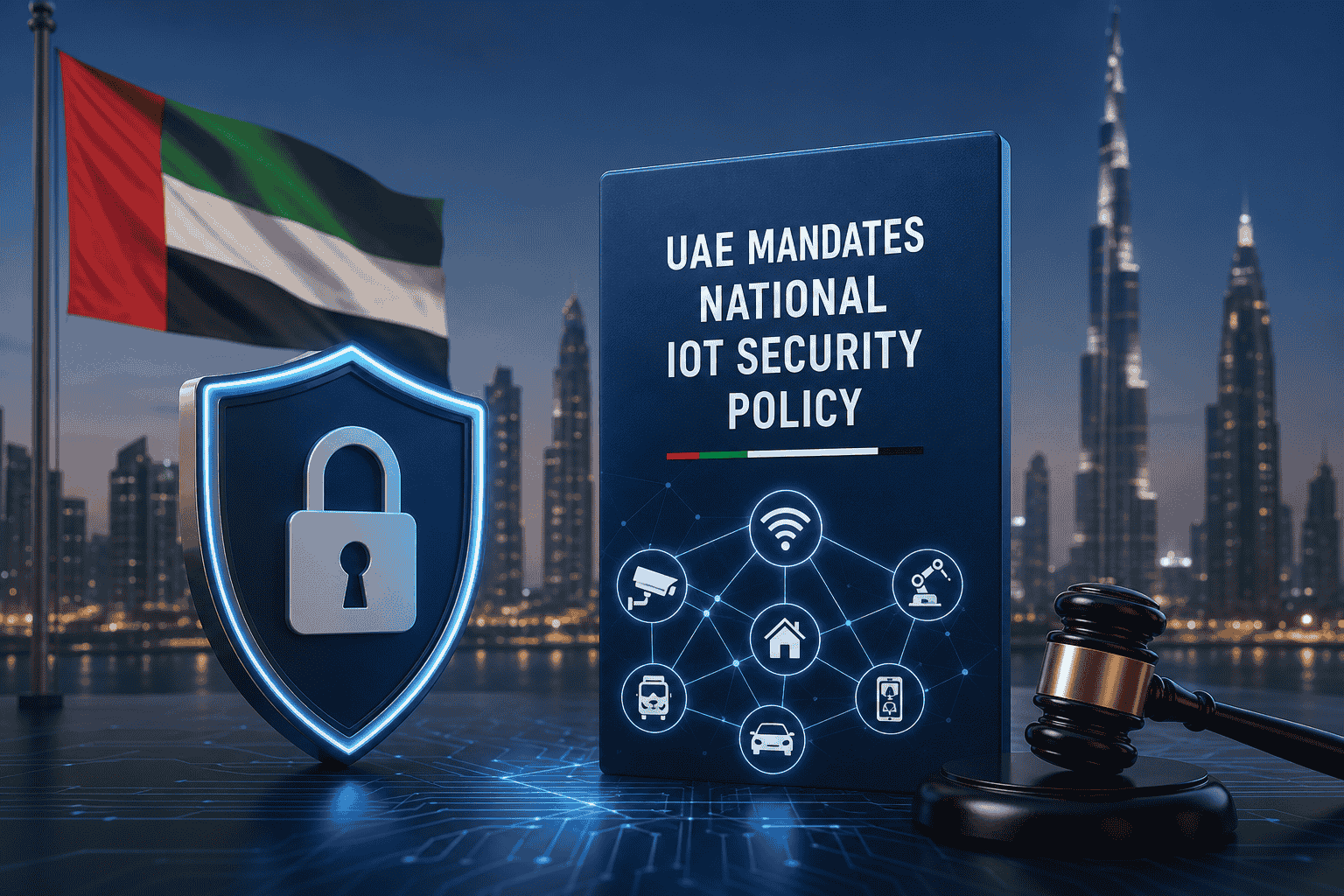 The UAE Cyber Security Council has released Version 2.0 of the National IoT Security Policy, establishing mandatory security requirements for all IoT service providers, developers, and implementers offering services within the UAE.